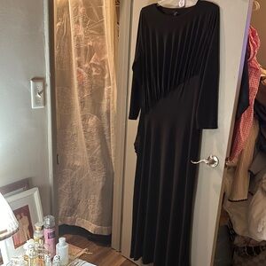 Express Black Long Sleeve Dress